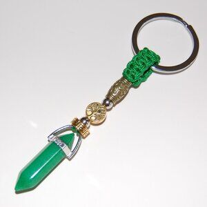 Jade keychain,Tree of Life Keychain,Good Wishes Gift
